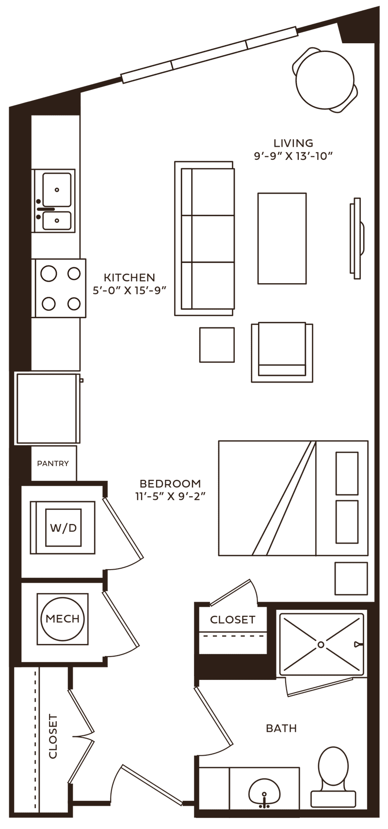 Blair floor plan layout