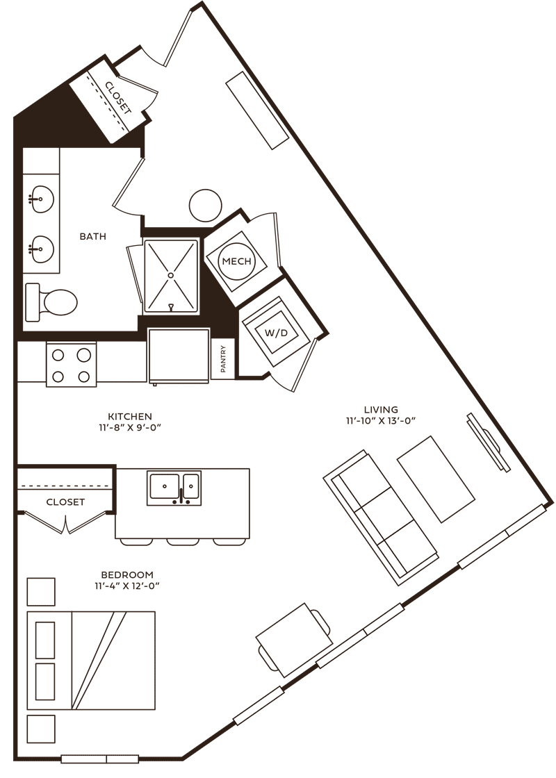 Brooks floor plan layout