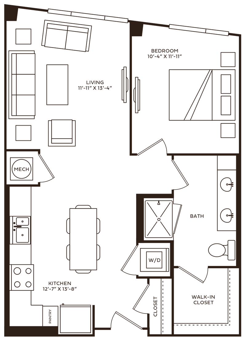 Everett floor plan layout