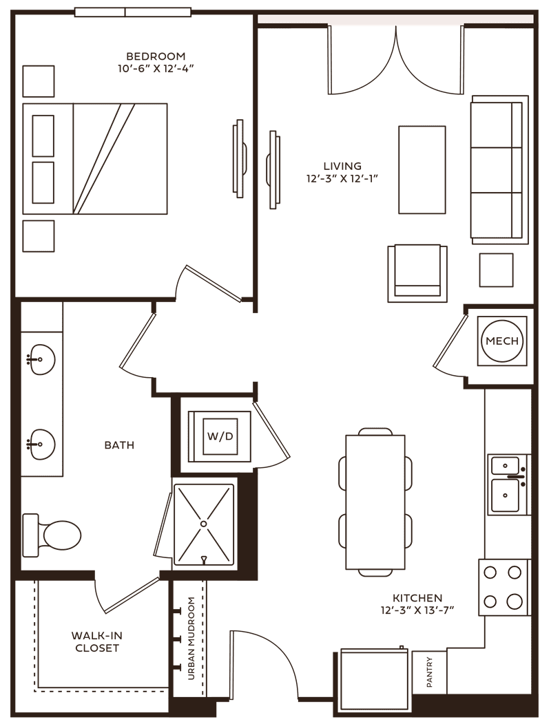 Florence floor plan layout