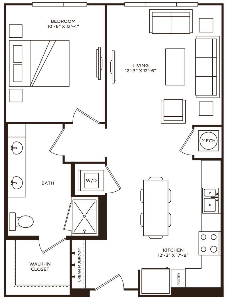 Harp floor plan layout