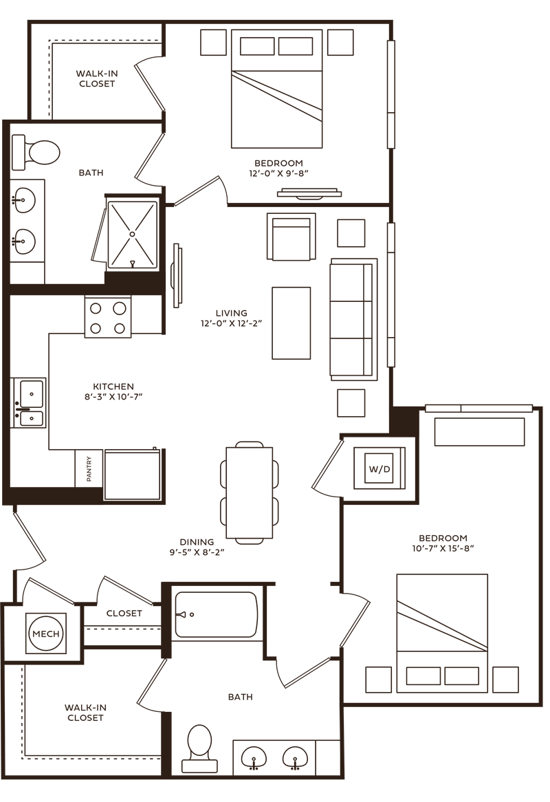 Mayview floor plan layout