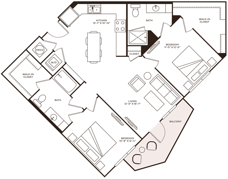 Moring floor plan layout