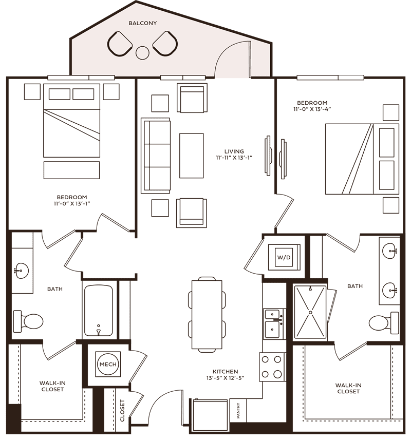 Palmer floor plan layout
