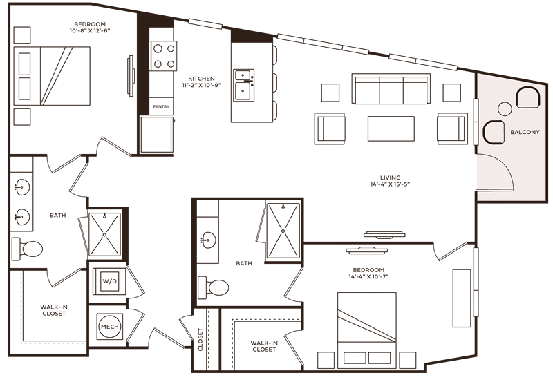 Rosemont floor plan layout