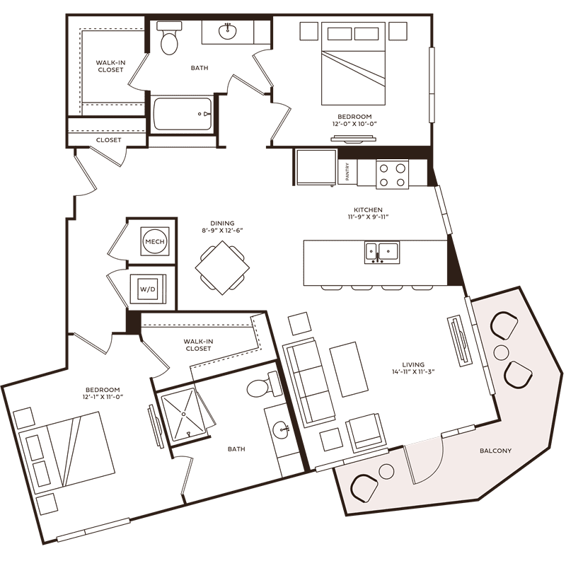 Rowan floor plan layout