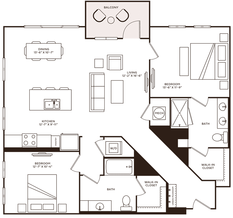 Shenandoah floor plan layout