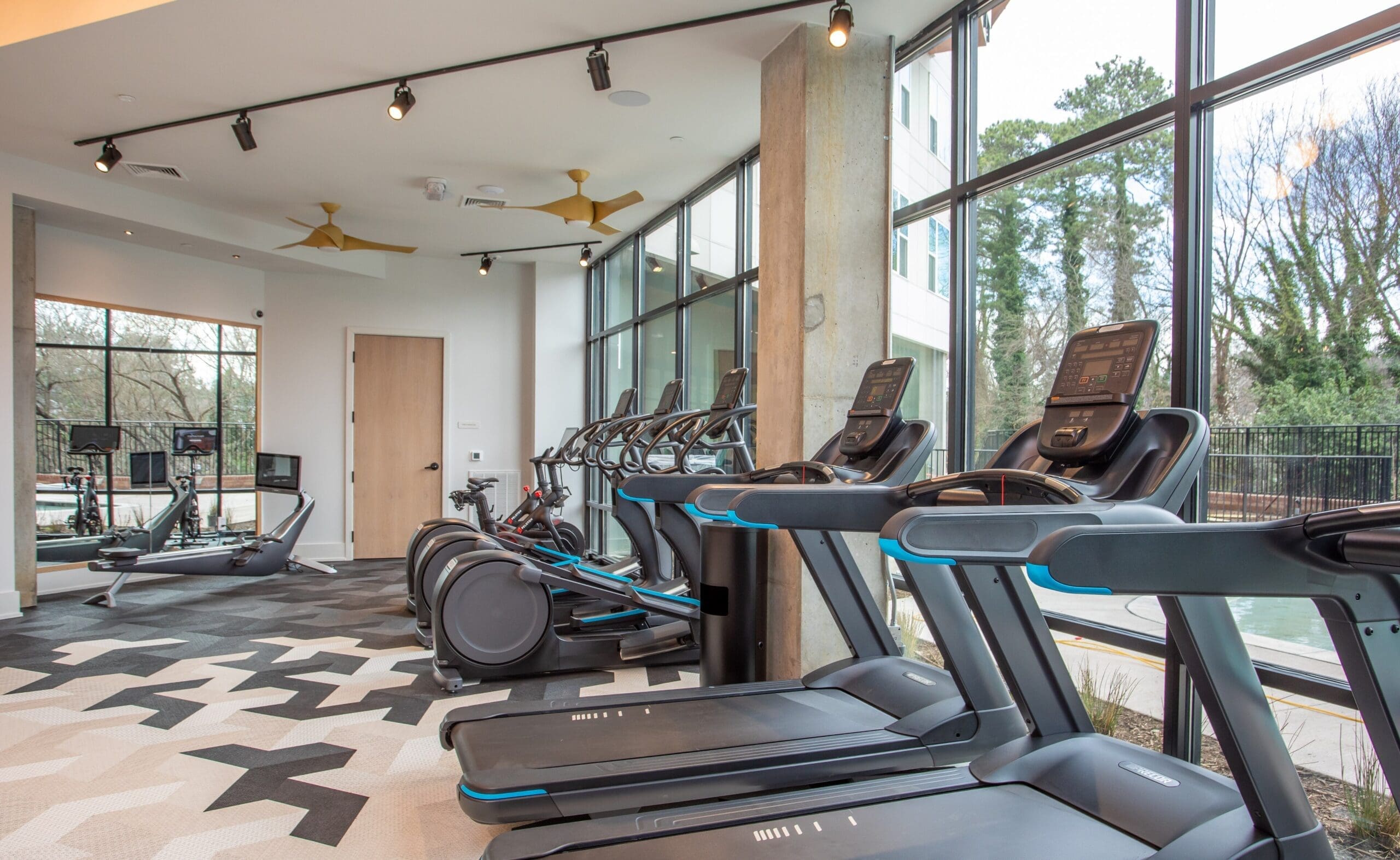 gym ellipticals